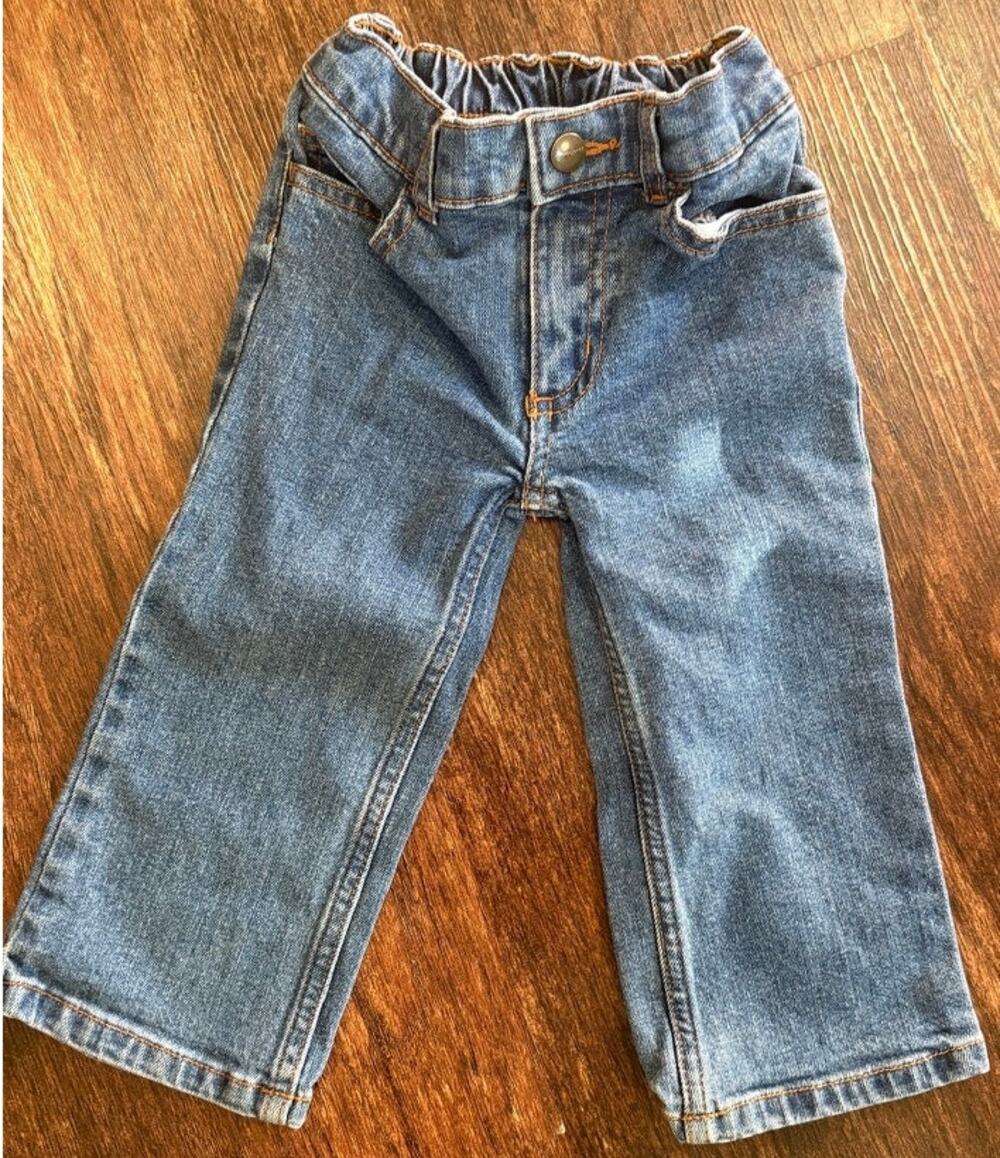 Carhartt Boys Denim Jeans Model ED8376-B Size 18M Cotton